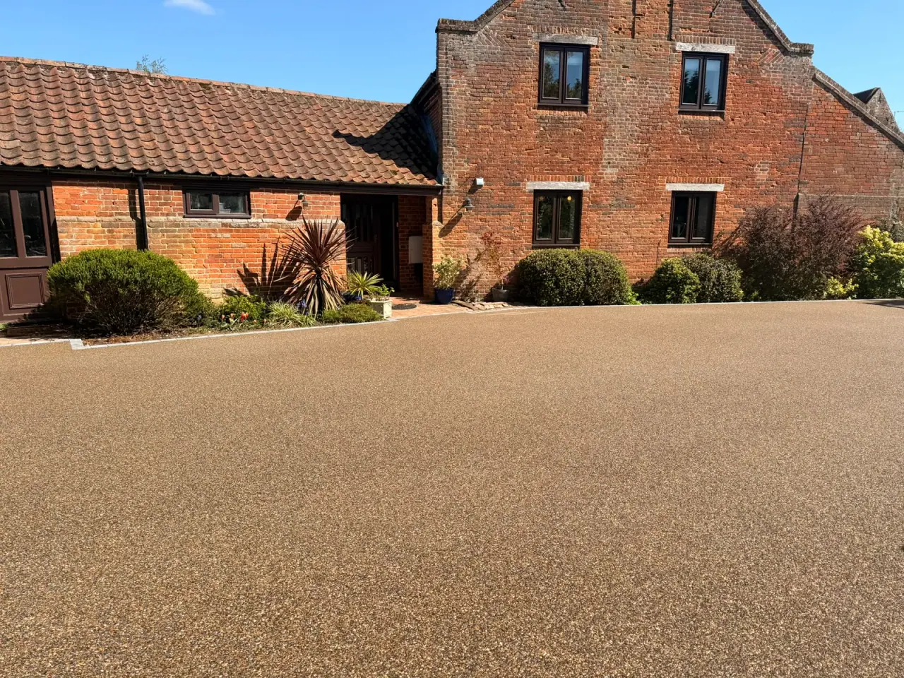 Resin bound driveway in Reedham
