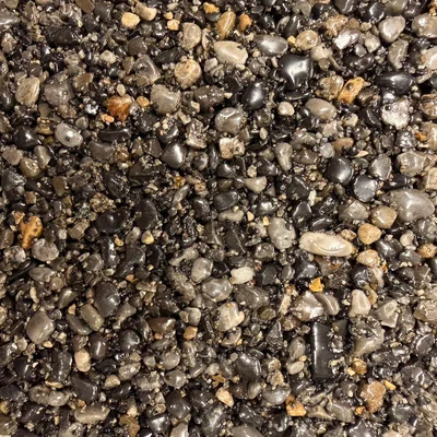 Resin bound Onyx aggregate — driveway colour sample, Norfolk