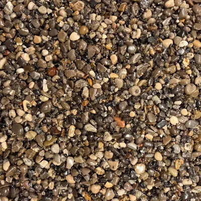Resin bound Pewter aggregate — driveway colour sample, Norfolk